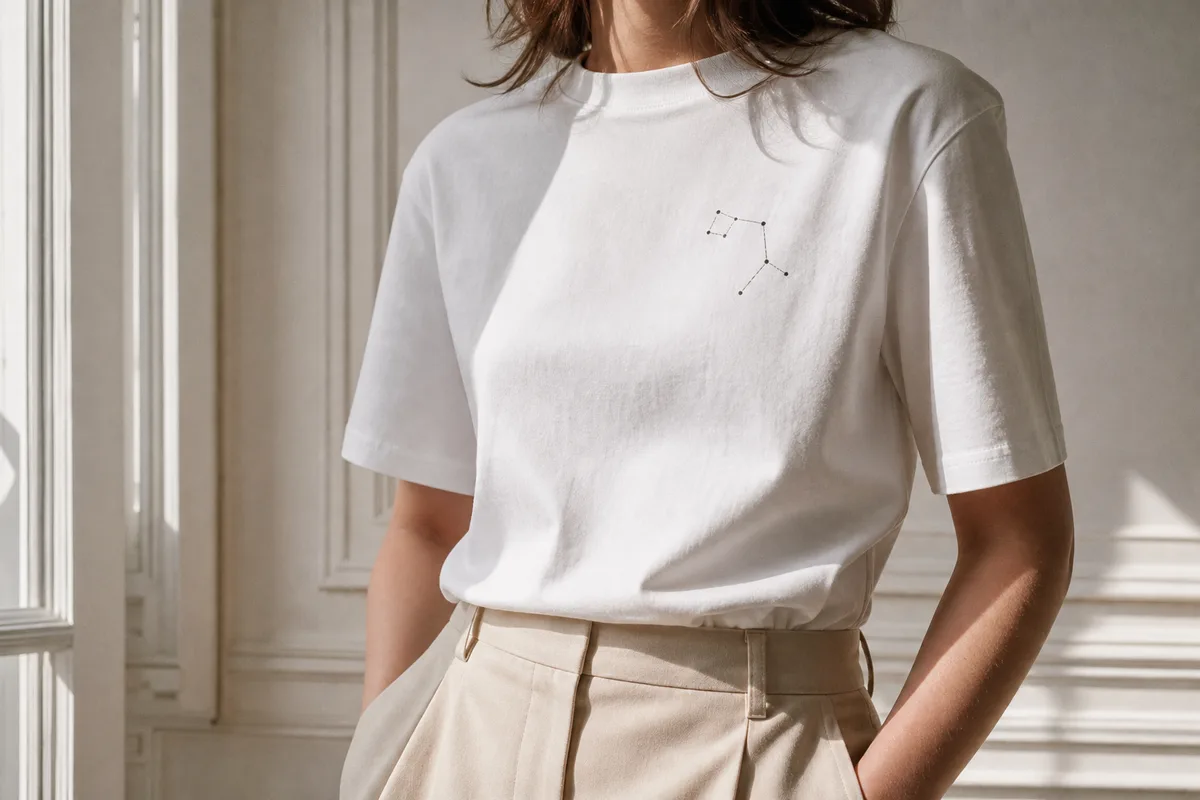 T-shirt signe astrologique : comment le porter avec style